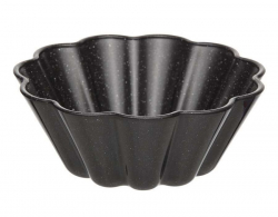 Посуда для свч форма д/кекса черная V=1680 мл d=218 мм