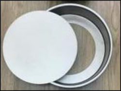 Форма для выпечки круглая со съёмным дном 21х21х6,5 см арт. 16532-24