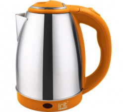 Чайник электрический цветной оранжевый, IR-1348
