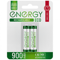 Аккумулятор Energy Eco NIMH-900-HR03/2B (АAА)