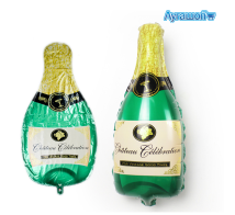 Шарик воздушный Шампанское 90 см из фольги арт. 35188-105