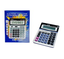 Калькулятор электронный DM-1200V 12 разрядов 19x15 см арт. LG-17859-1200V