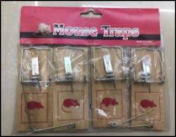 Мышеловка деревянная Mouse Traps 12x18 см арт. 35214-10