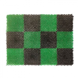 Коврик "Травка" черно-зеленый MPG (10) 41*54см арт. MPG3367